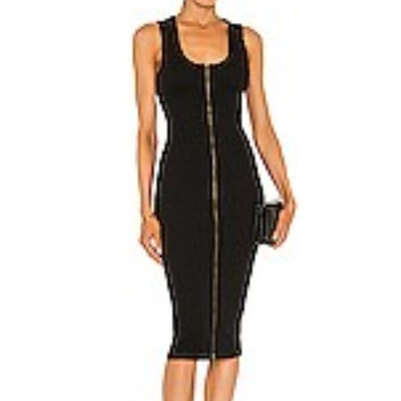 NWT AllSaints Alicia Dress – Black Size 0 - Picture 2 of 9